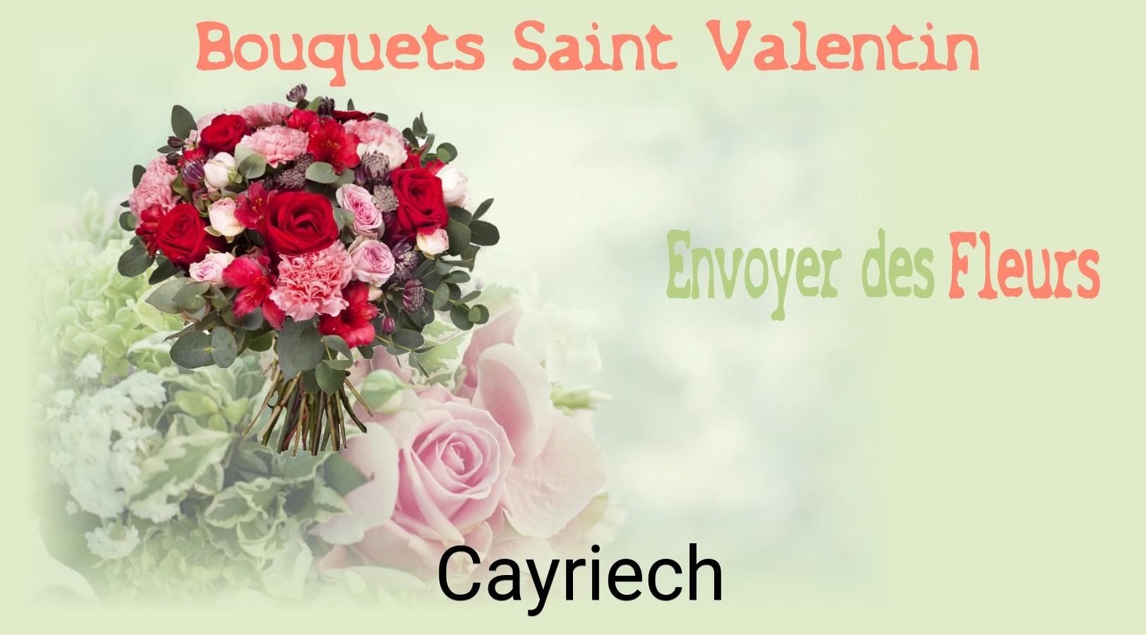 Roses de Saint-Valentin livrées à Cayriech